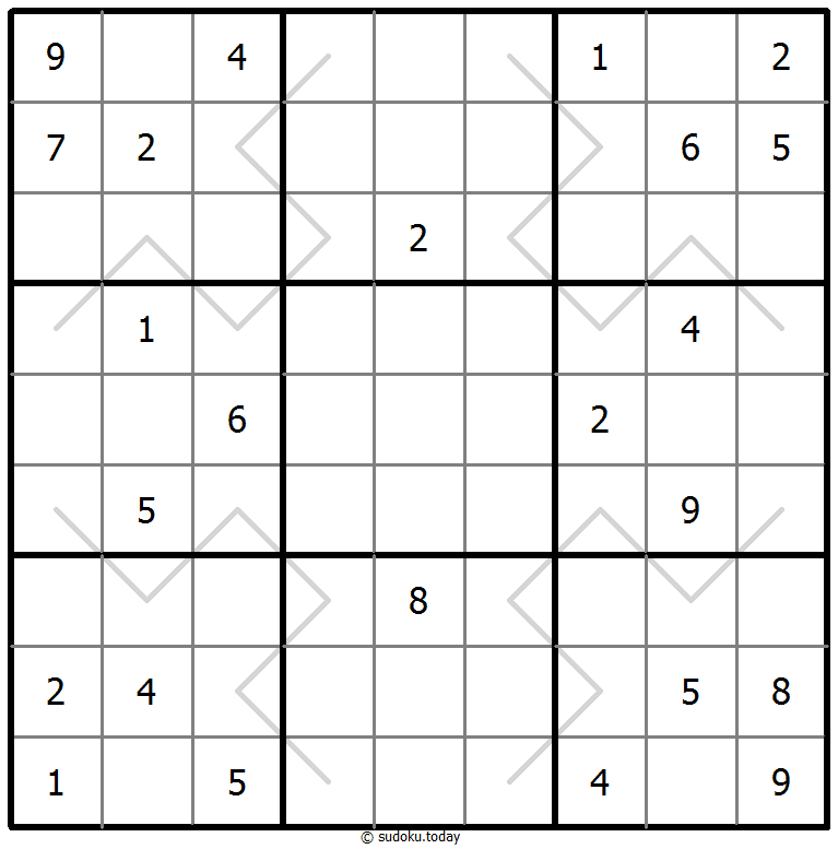 Sudoku de líneas par/impar #67642