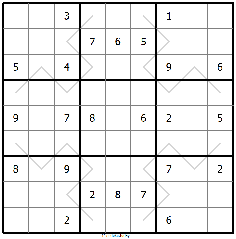 Sudoku de líneas par/impar #67643