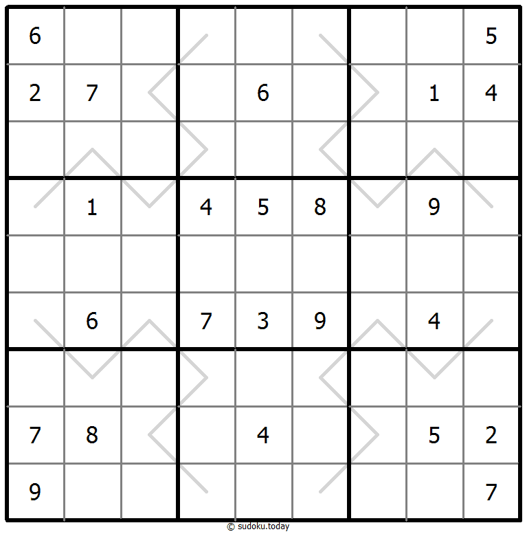 Sudoku de líneas par/impar #67645