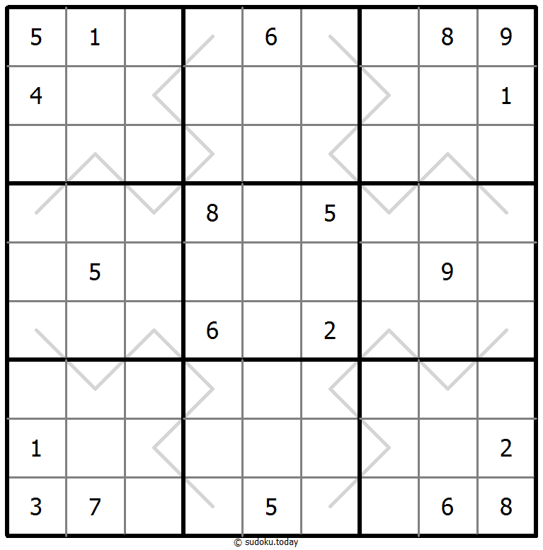 Sudoku de líneas par/impar #67646