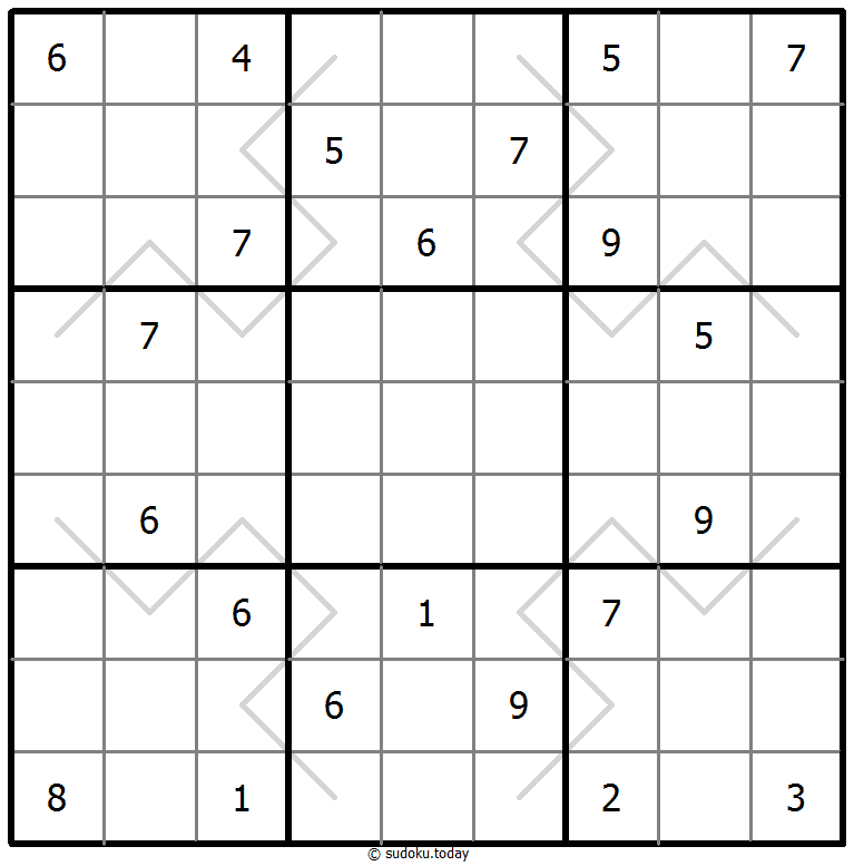 Sudoku de líneas par/impar #67651