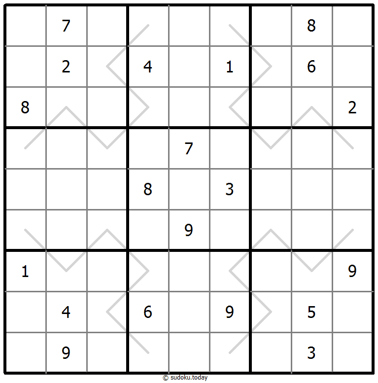 Sudoku de líneas par/impar #67654