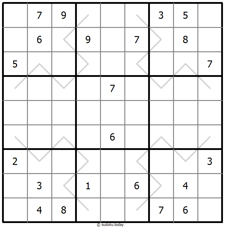 Sudoku de líneas par/impar #67655