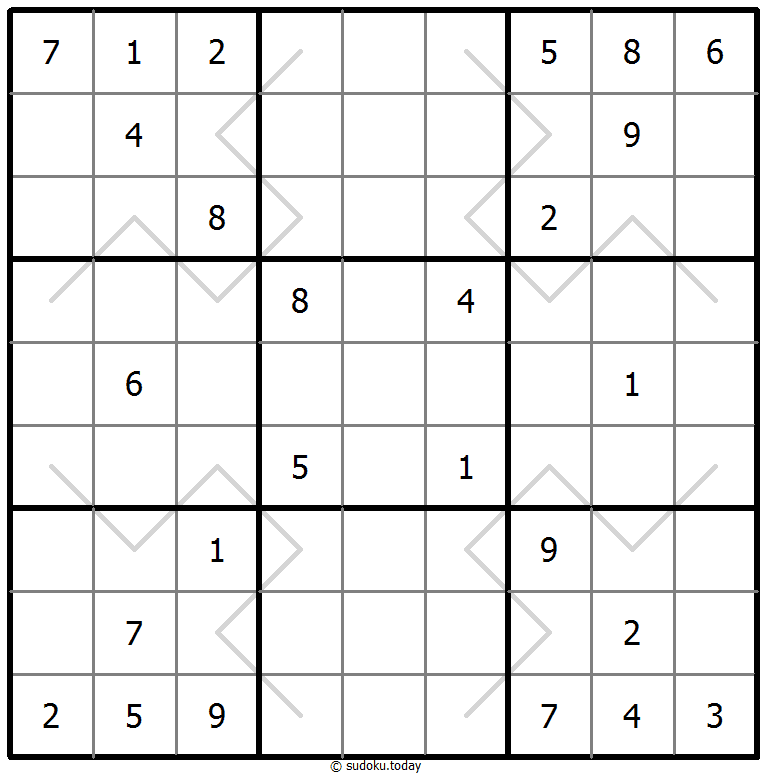 Sudoku de líneas par/impar #67657