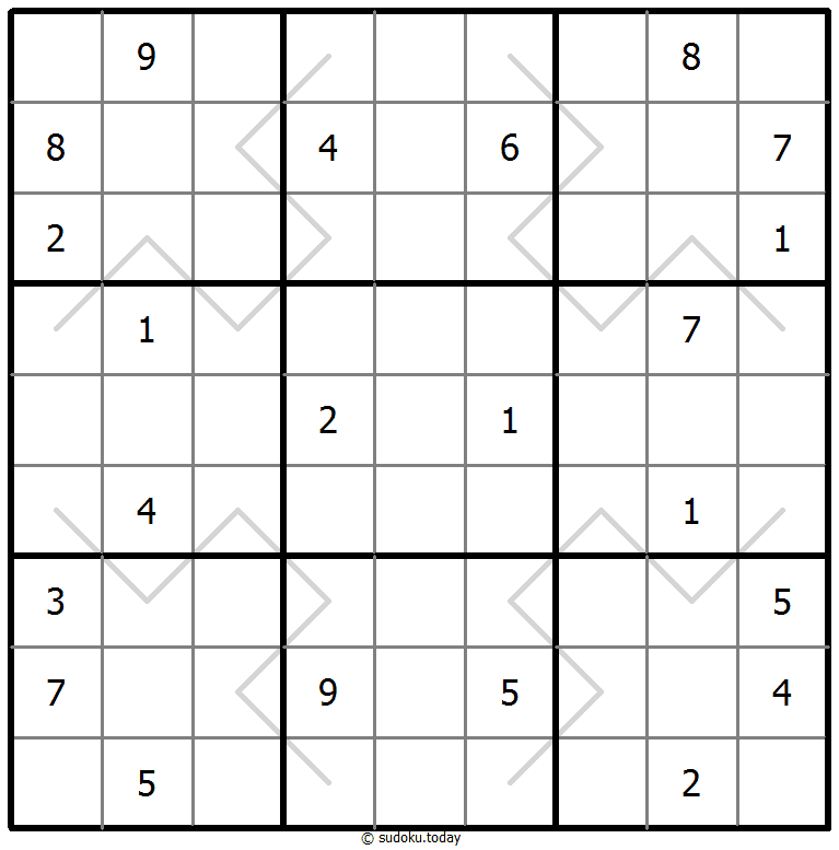 Sudoku de líneas par/impar #67658