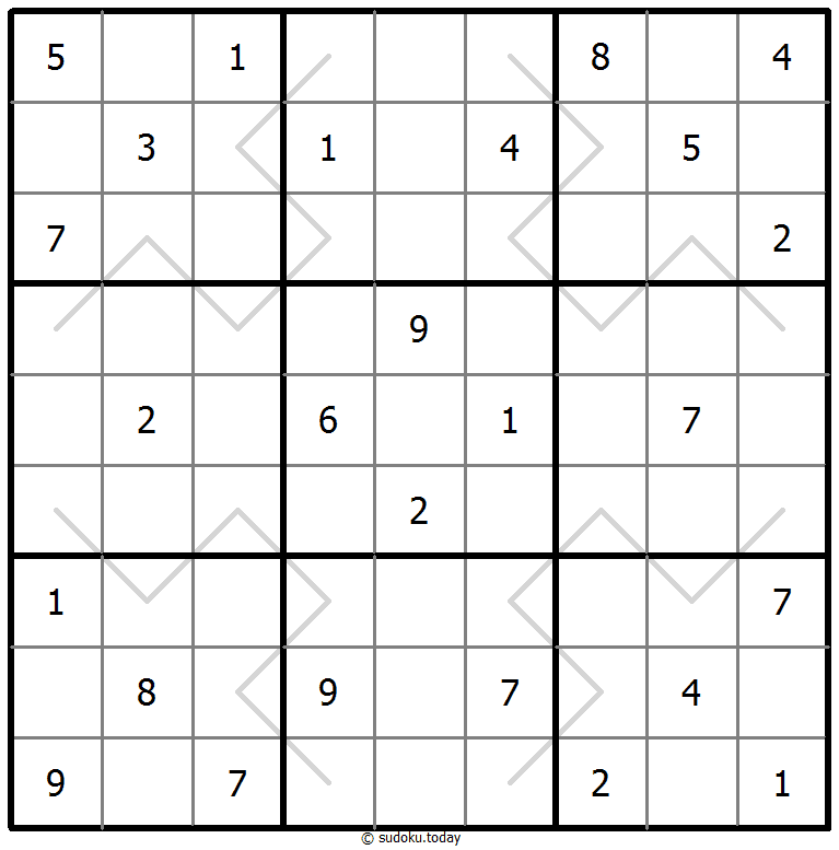 Sudoku de líneas par/impar #67659