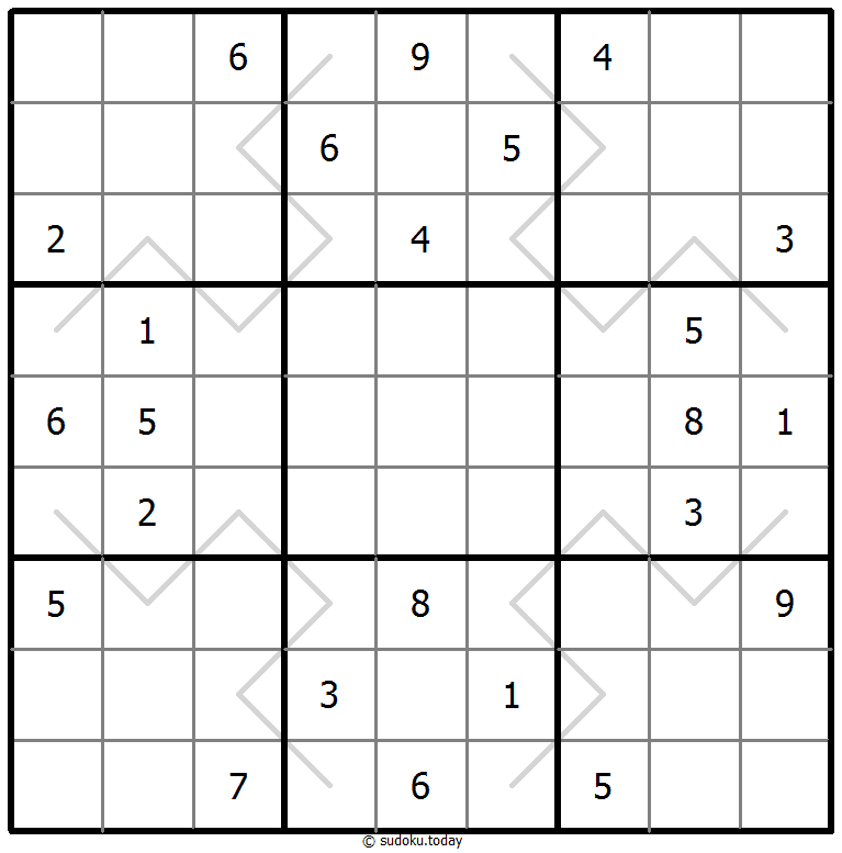 Sudoku de líneas par/impar #67660