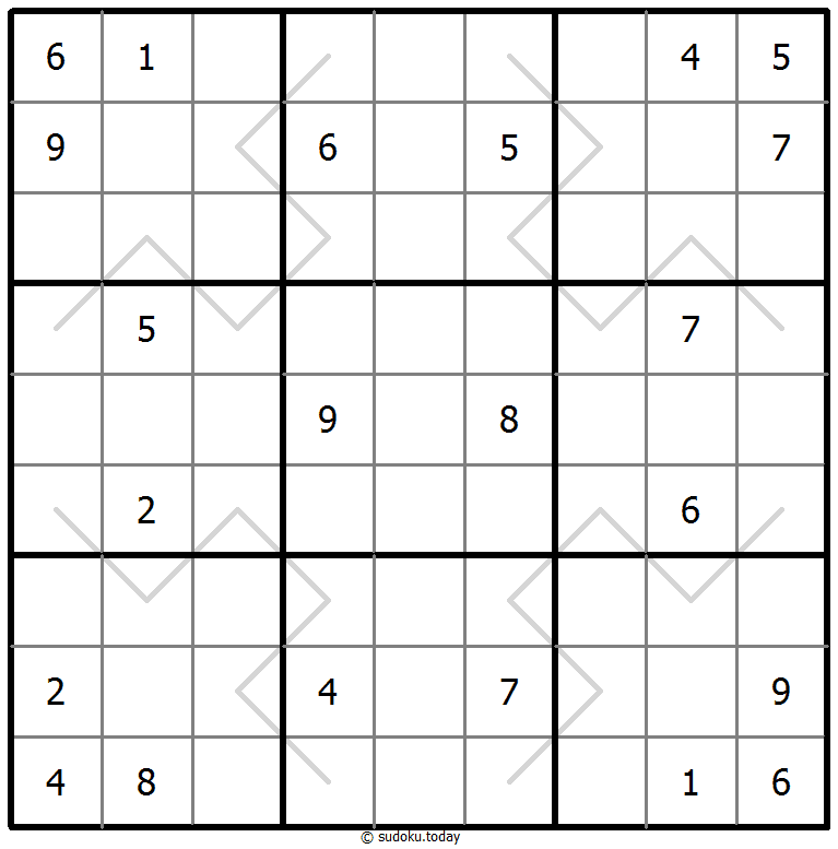 Sudoku de líneas par/impar #67661