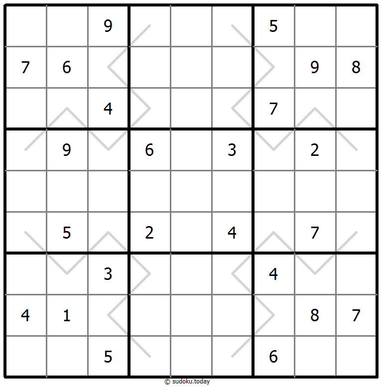 Sudoku de líneas par/impar #67668