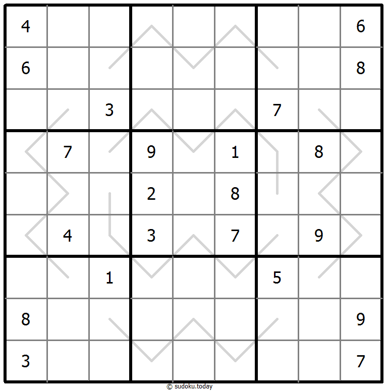 Sudoku de líneas par/impar #67671