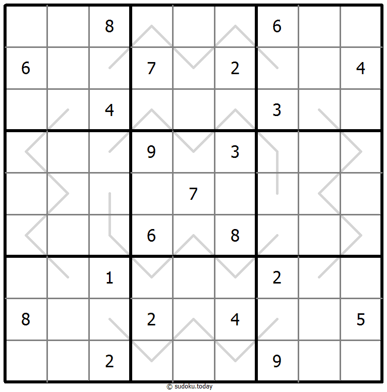 Sudoku de líneas par/impar #67676