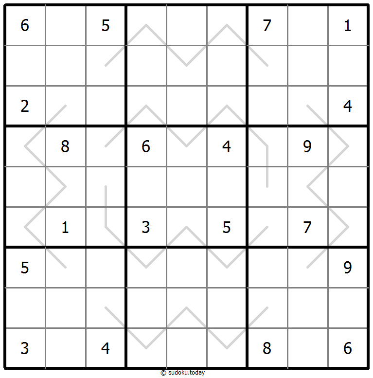 Sudoku de líneas par/impar #67679