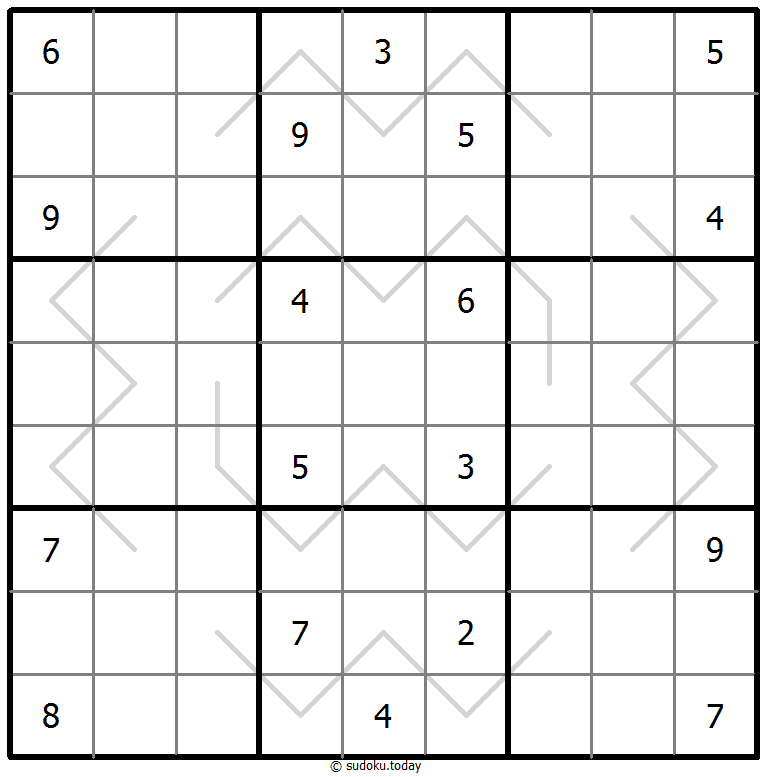 Sudoku de líneas par/impar #67680