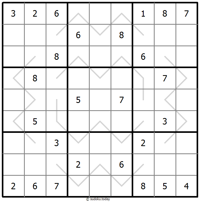 Sudoku de líneas par/impar #67682
