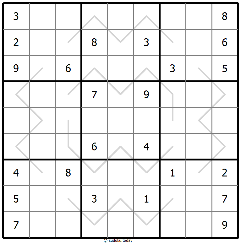 Sudoku de líneas par/impar #67683