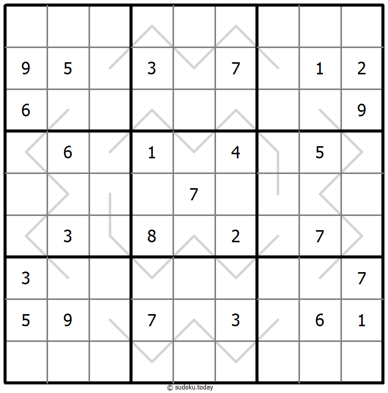 Sudoku de líneas par/impar #67684