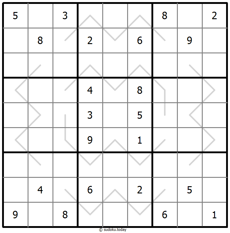 Sudoku de líneas par/impar #67686