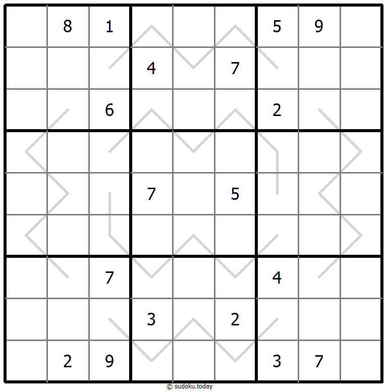 Sudoku de líneas par/impar #67688