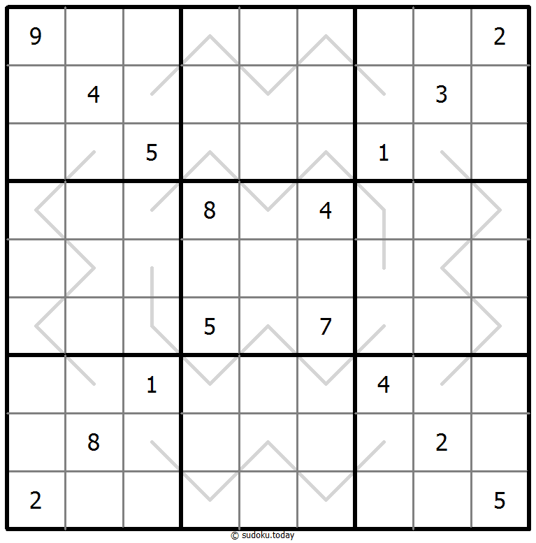 Sudoku de líneas par/impar #67693