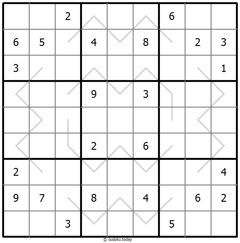 Sudoku de líneas par/impar #67695