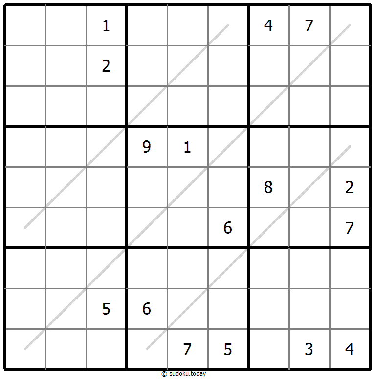 Sudoku de líneas par/impar #67704