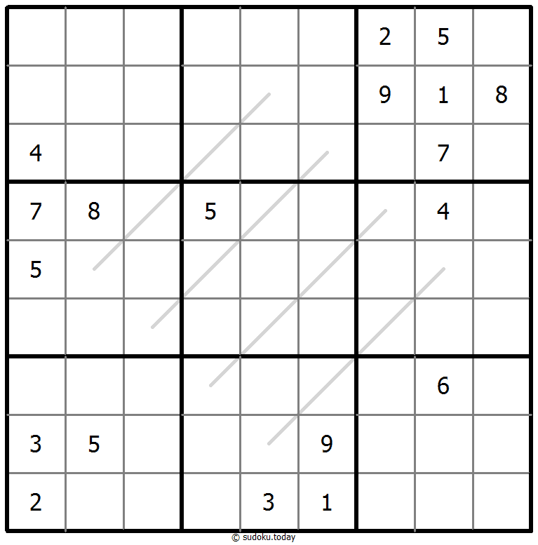 Sudoku de líneas par/impar #67797
