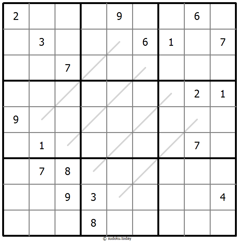 Sudoku de líneas par/impar