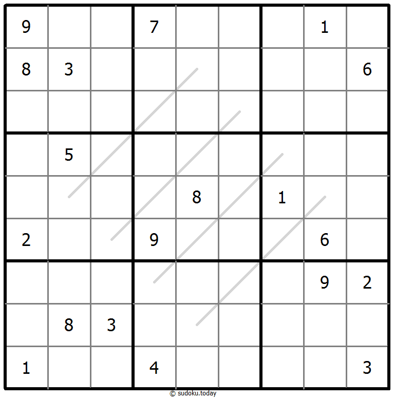 Sudoku de líneas par/impar #67823