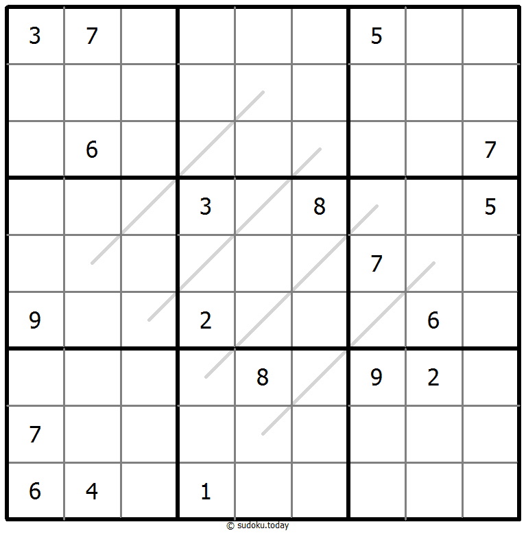 Sudoku de líneas par/impar #67827
