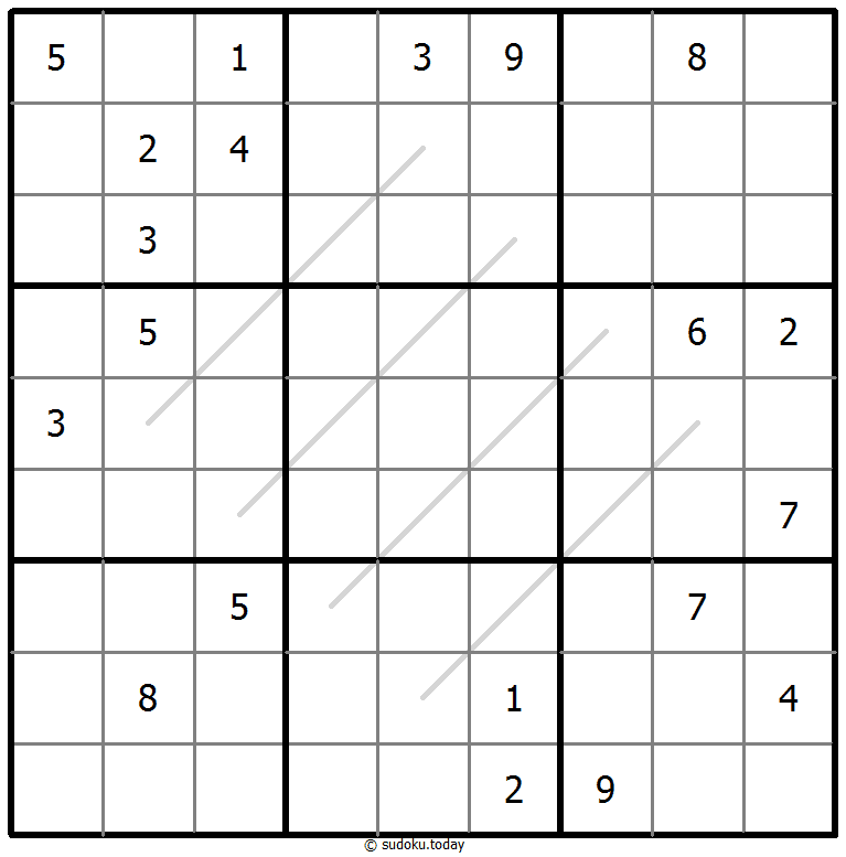 Sudoku de líneas par/impar #67842