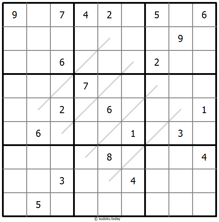 Sudoku de líneas par/impar #67845