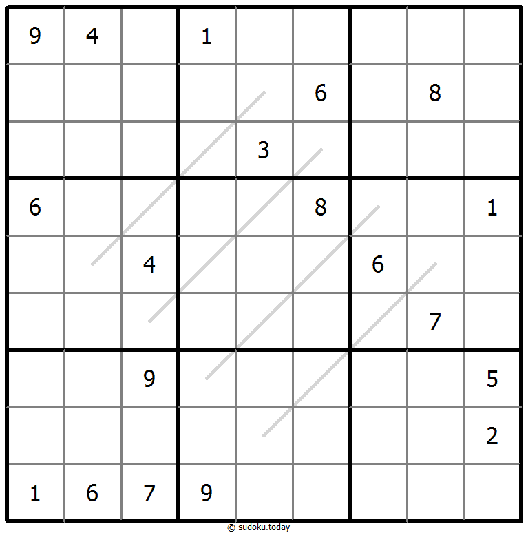 Sudoku de líneas par/impar #67892