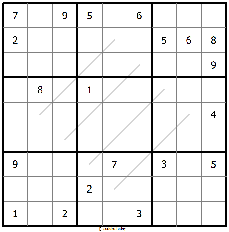 Ejemplos de habilidades de Sudoku de líneas pares e impares