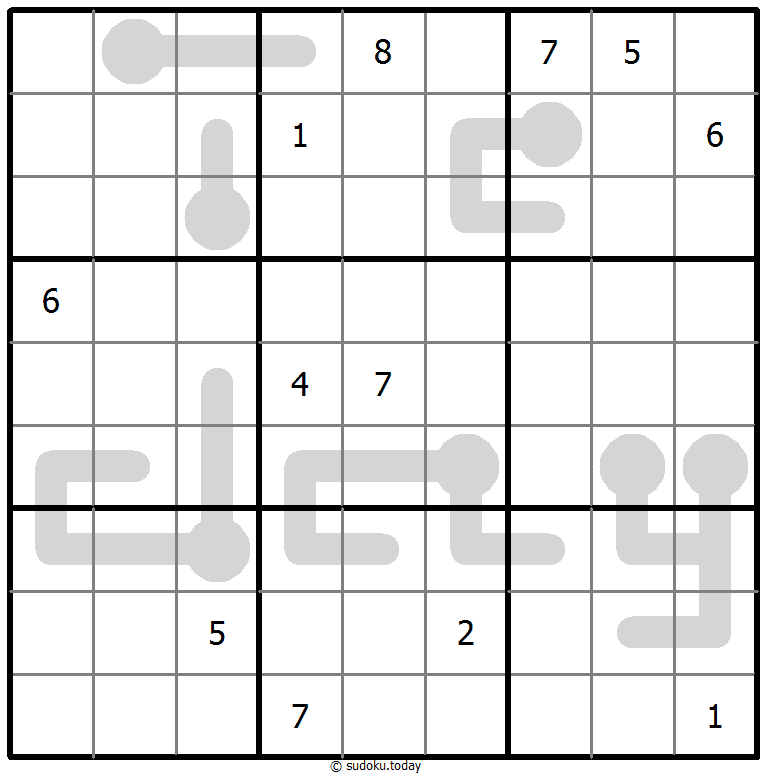 Sudoku termómetro