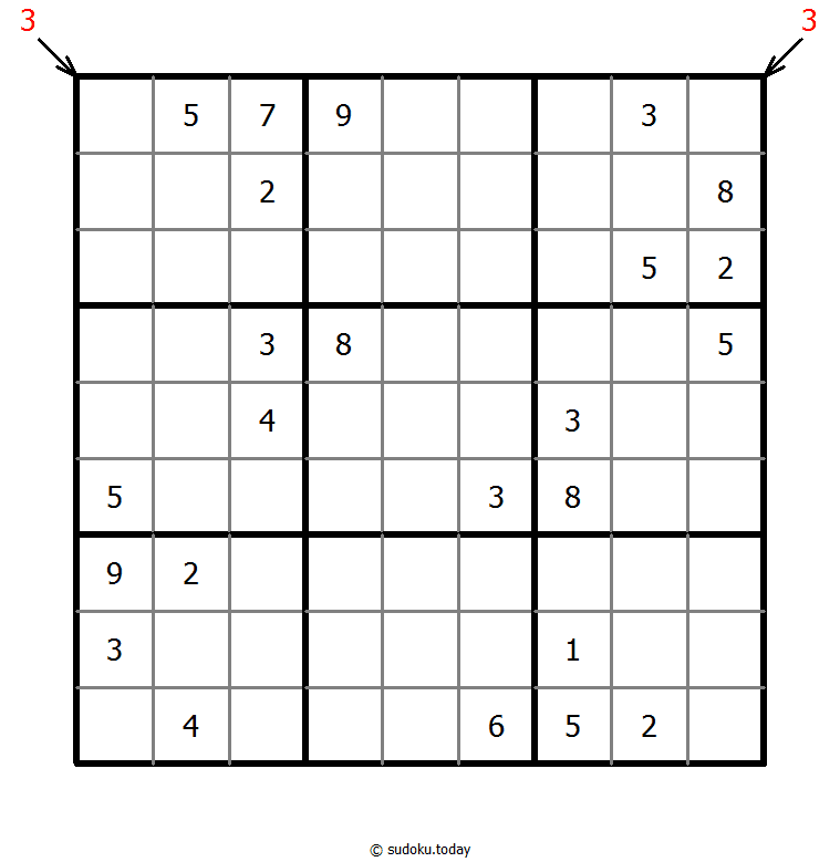Sudoku de dirección