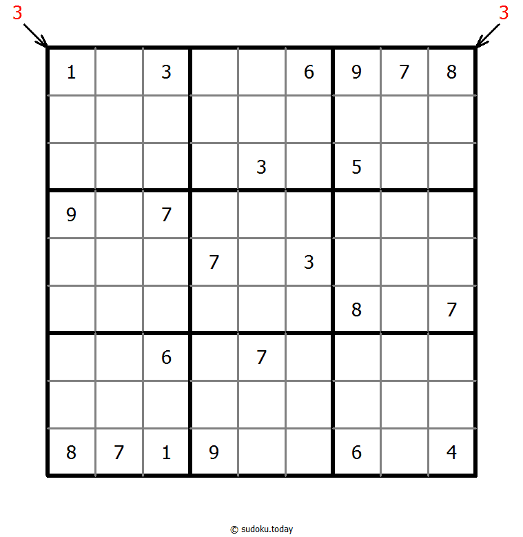 Sudoku de dirección