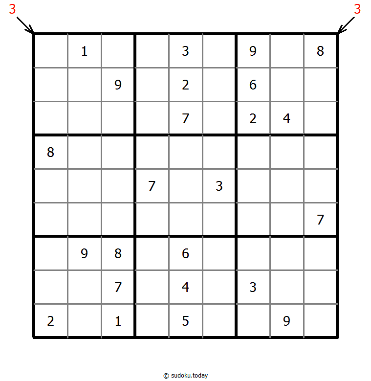 Sudoku de dirección