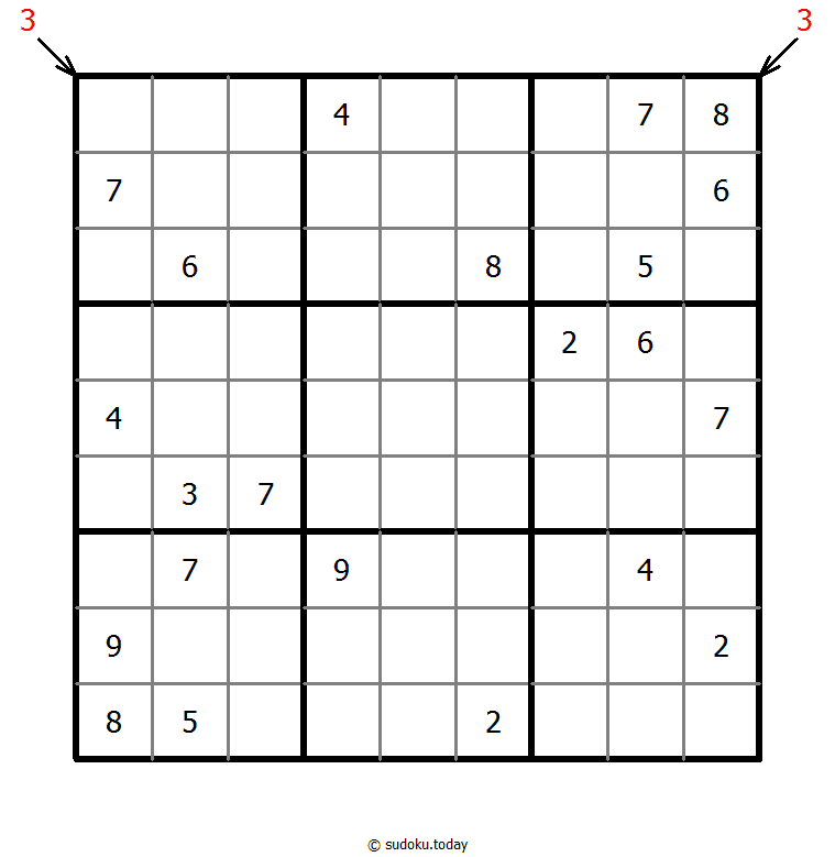 Sudoku de dirección