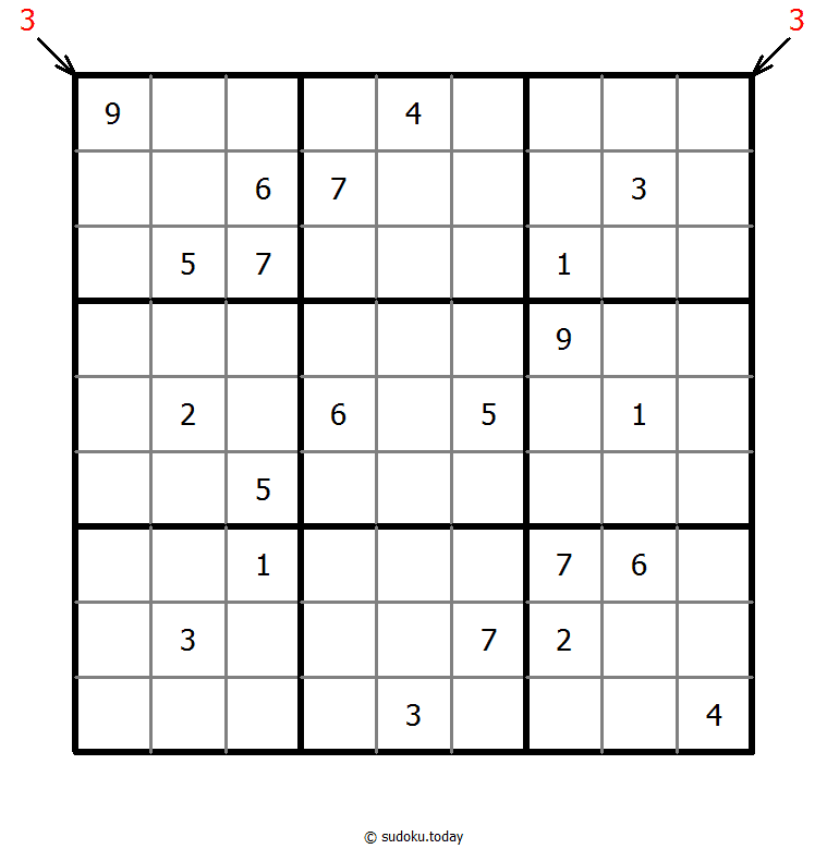 Sudoku de dirección