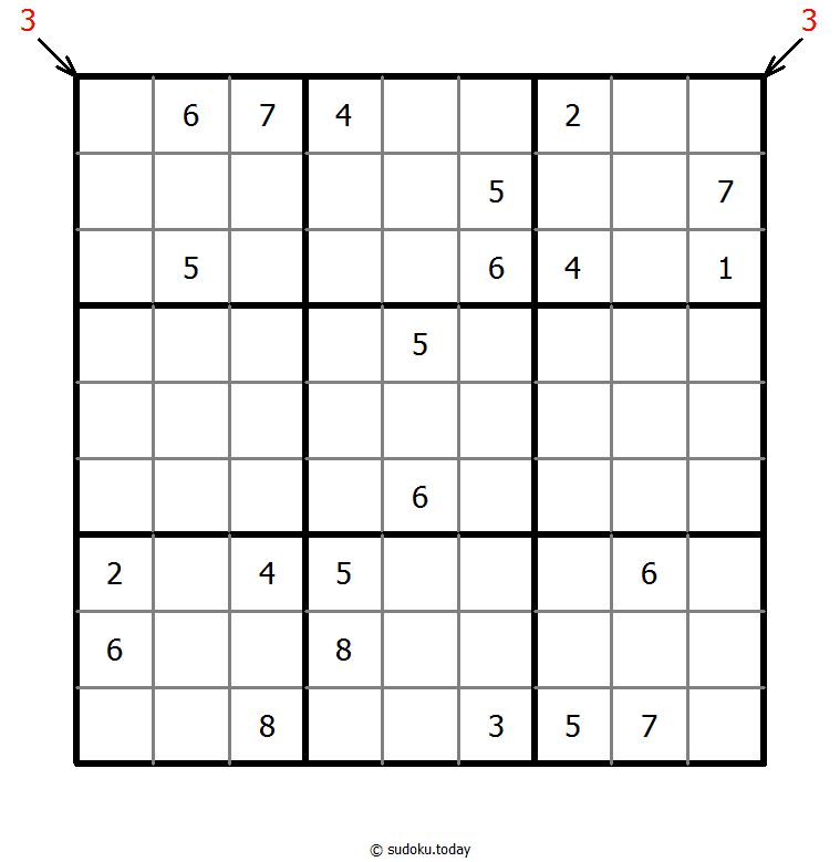 Sudoku de dirección