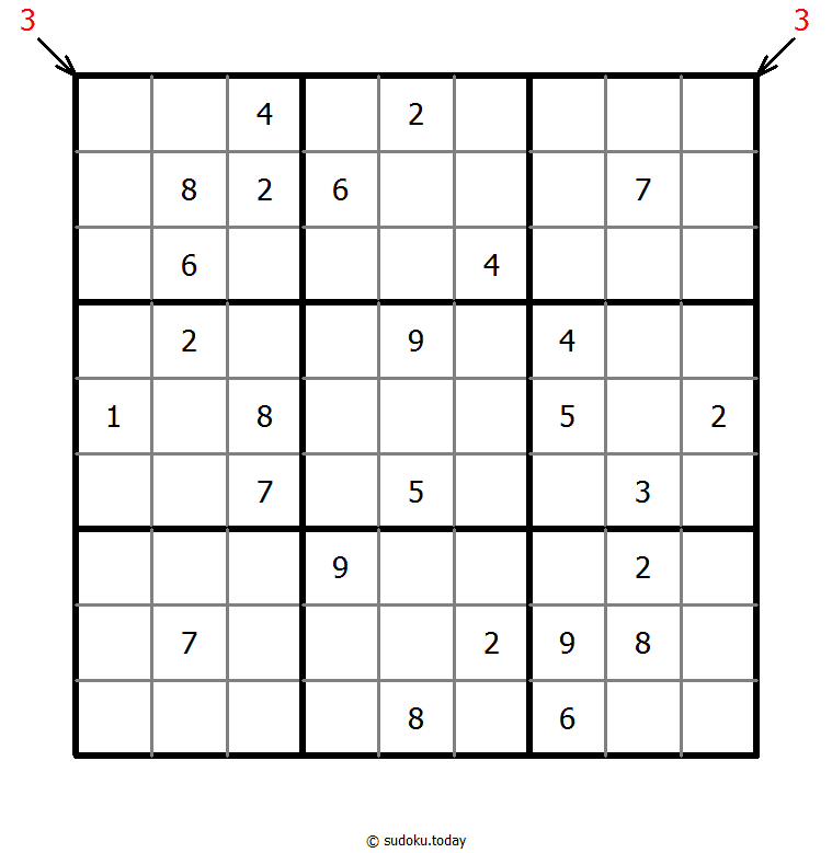Sudoku de dirección