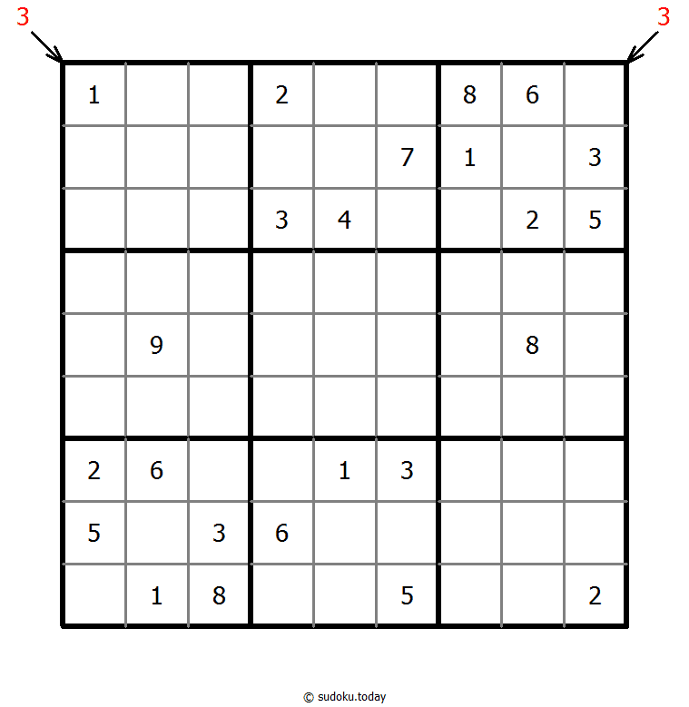 Sudoku de dirección