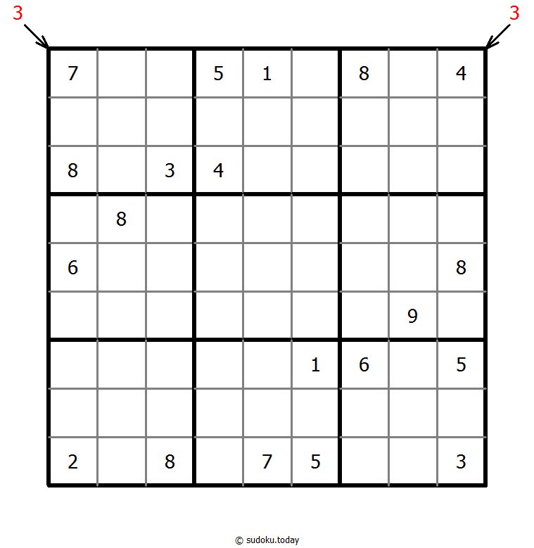 Sudoku de dirección
