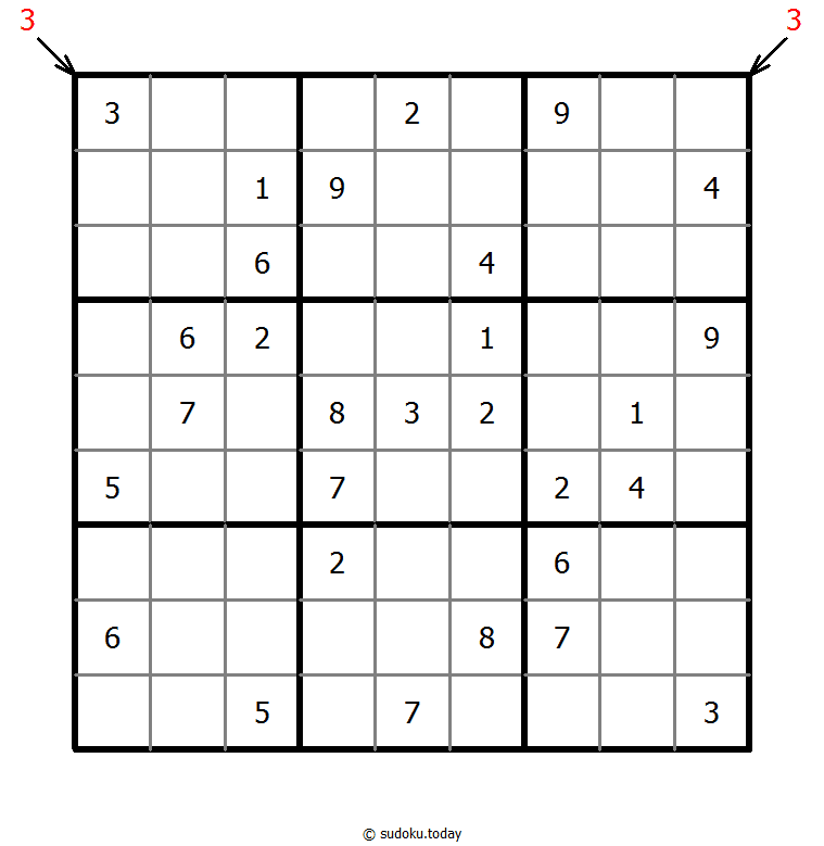Sudoku de dirección