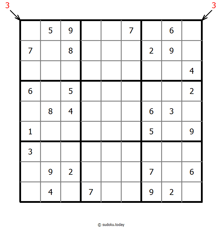 Sudoku de dirección