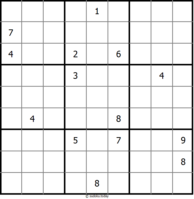 Anti Knight Sudoku Dia 9 de enero de 2026