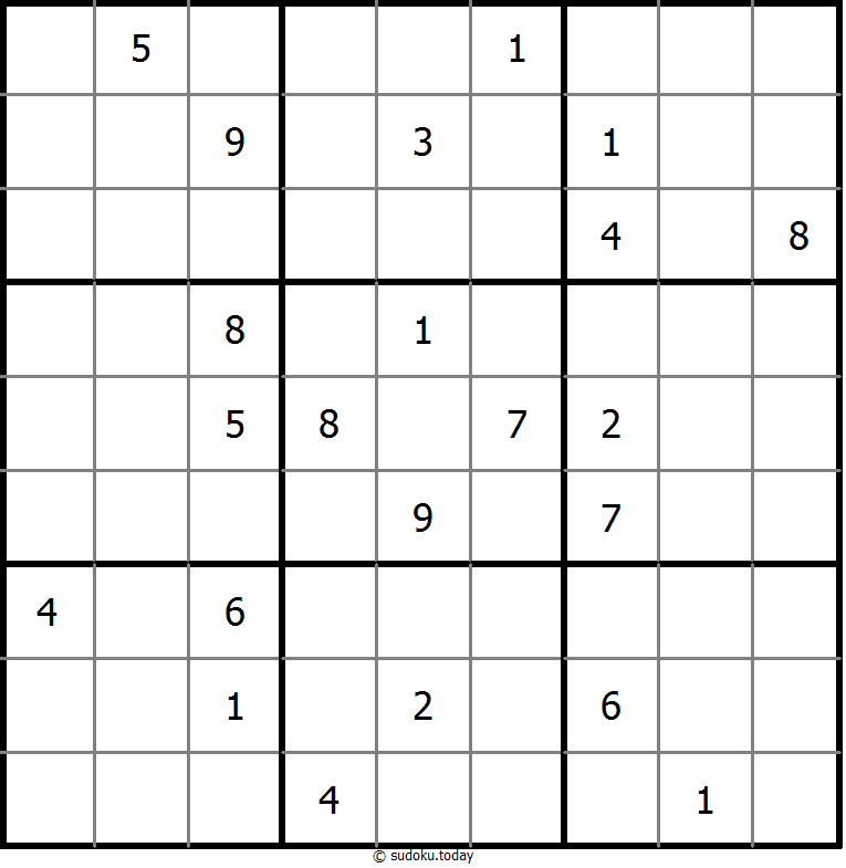 Anti Knight Sudoku Dia 4 de enero de 2026