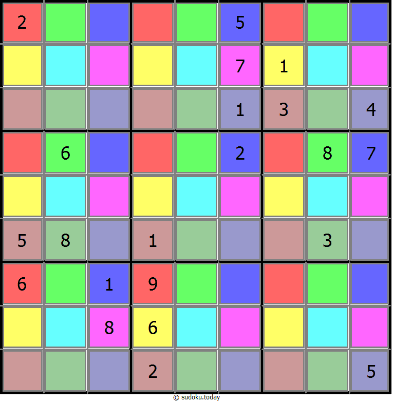 Sudoku de colores