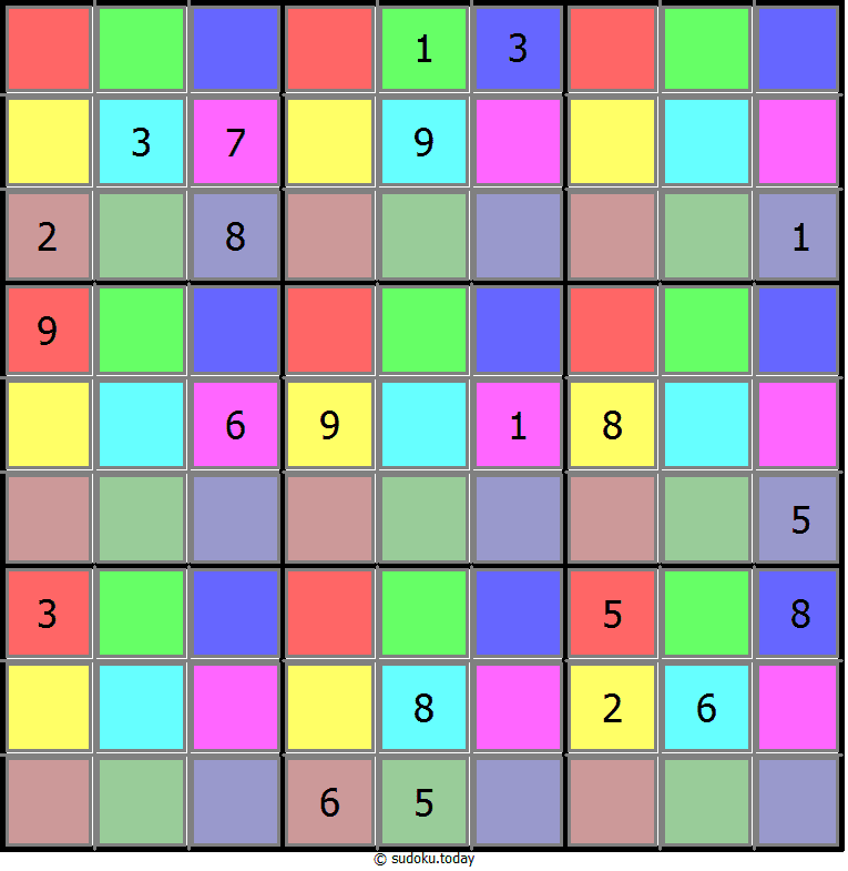 Color Sudoku Dia 10 de noviembre de 2025