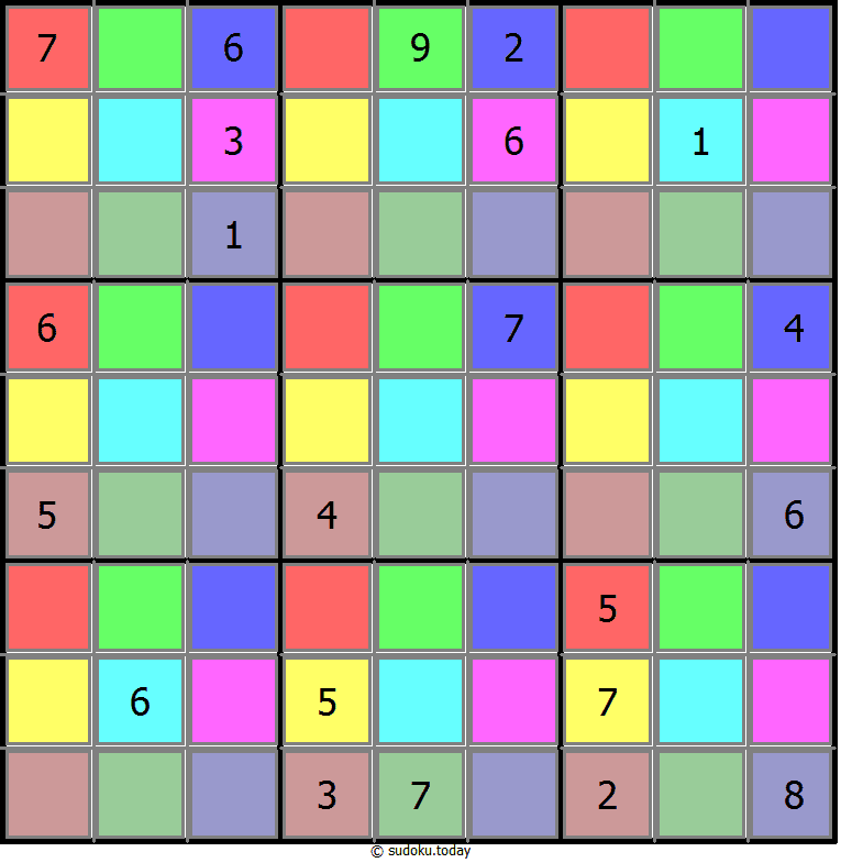 Color Sudoku Dia 10 de noviembre de 2025